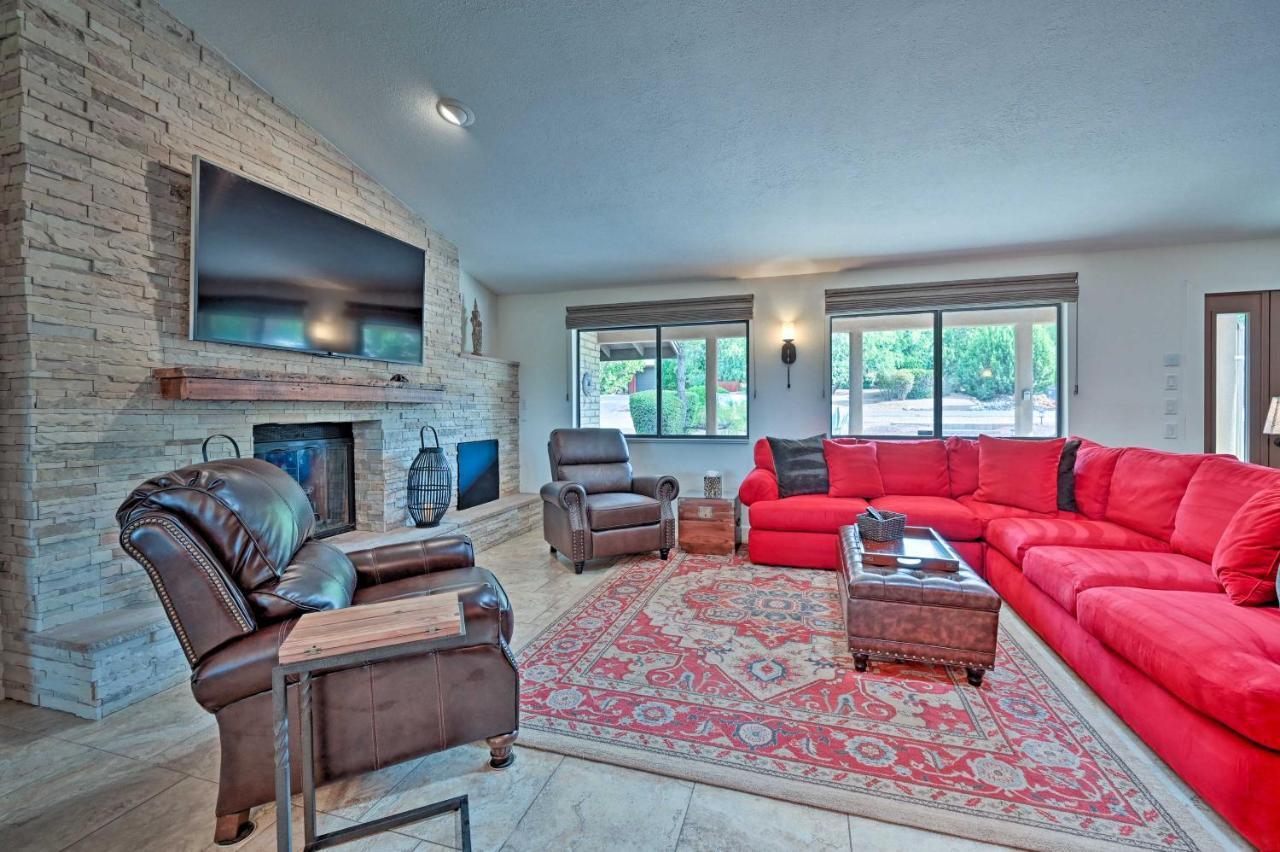 Peaceful Sedona Home Red Rock Views And Patio! Esterno foto