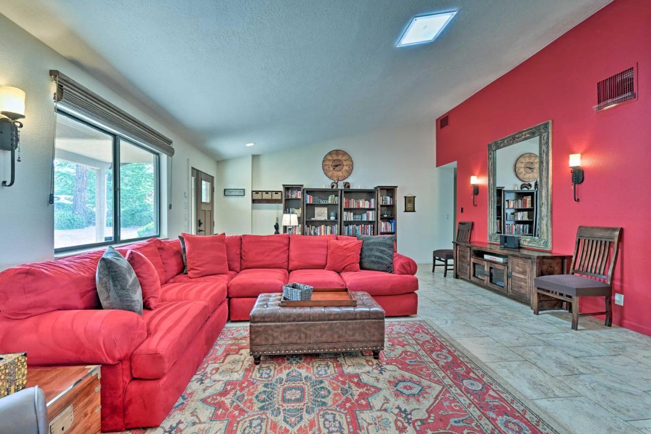 Peaceful Sedona Home Red Rock Views And Patio! Esterno foto