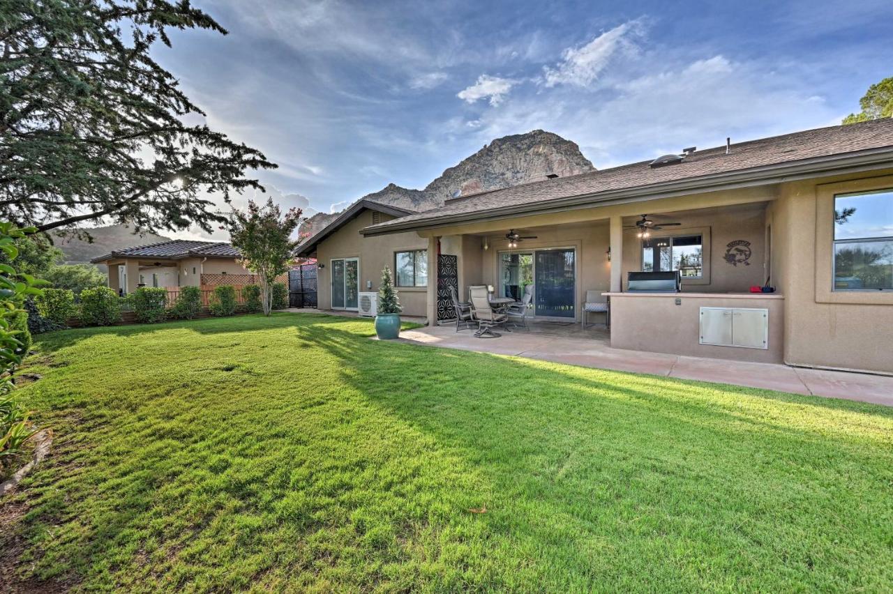 Peaceful Sedona Home Red Rock Views And Patio! Esterno foto