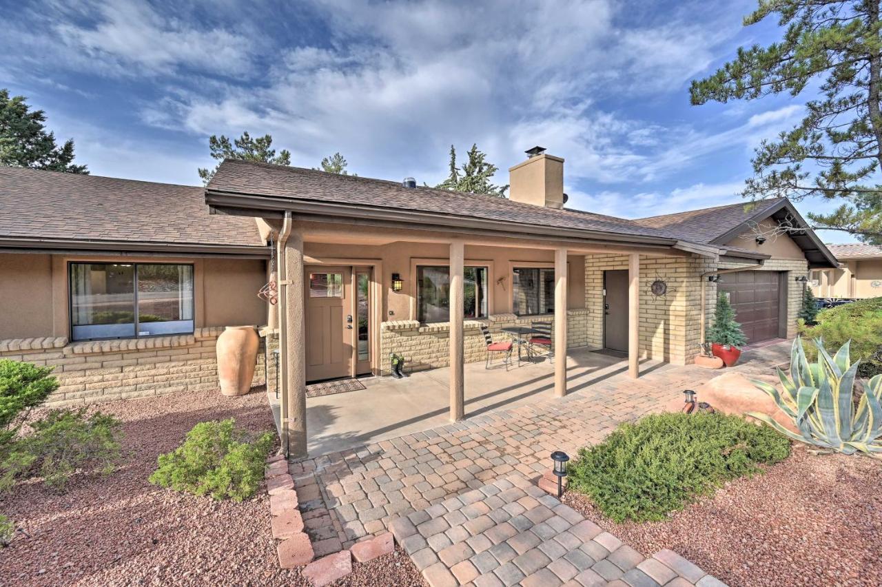 Peaceful Sedona Home Red Rock Views And Patio! Esterno foto